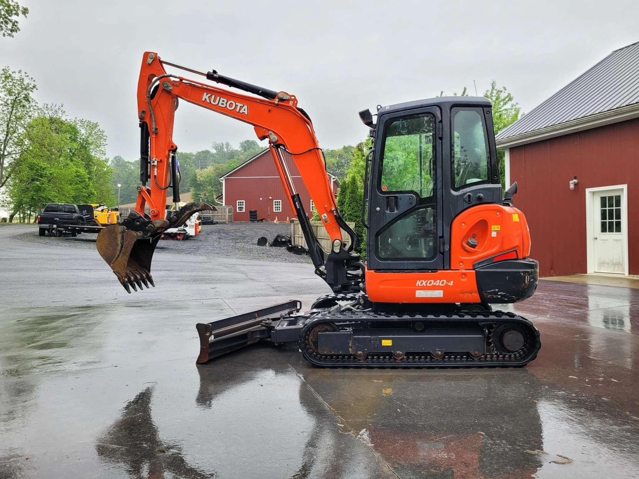2020 Kubota KX040-4 Mini Excavator