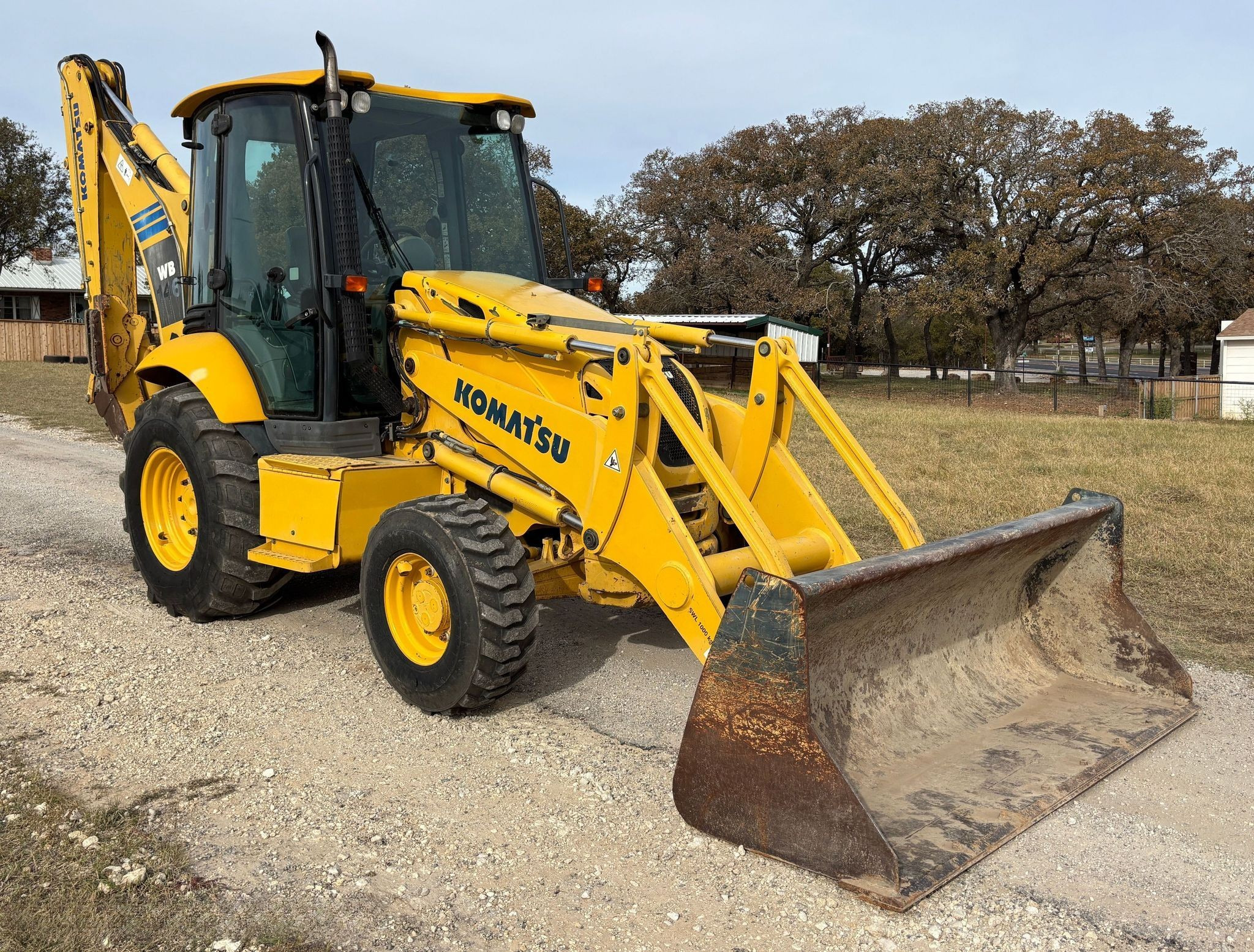 2010 Komatsu WB146-5 Backhoe Loader