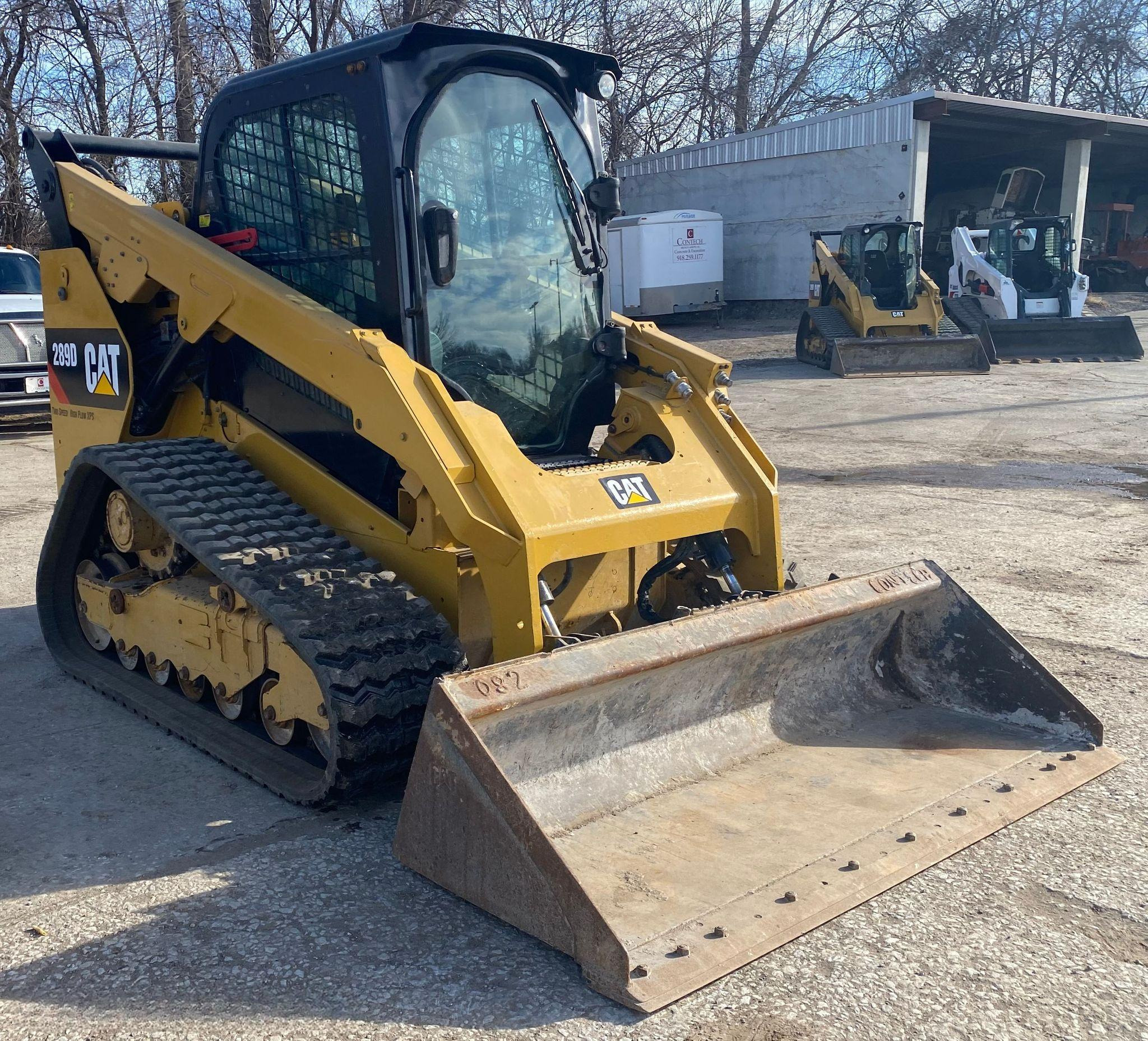 2018 Caterpillar 289D Tracked Skid Steer Loader