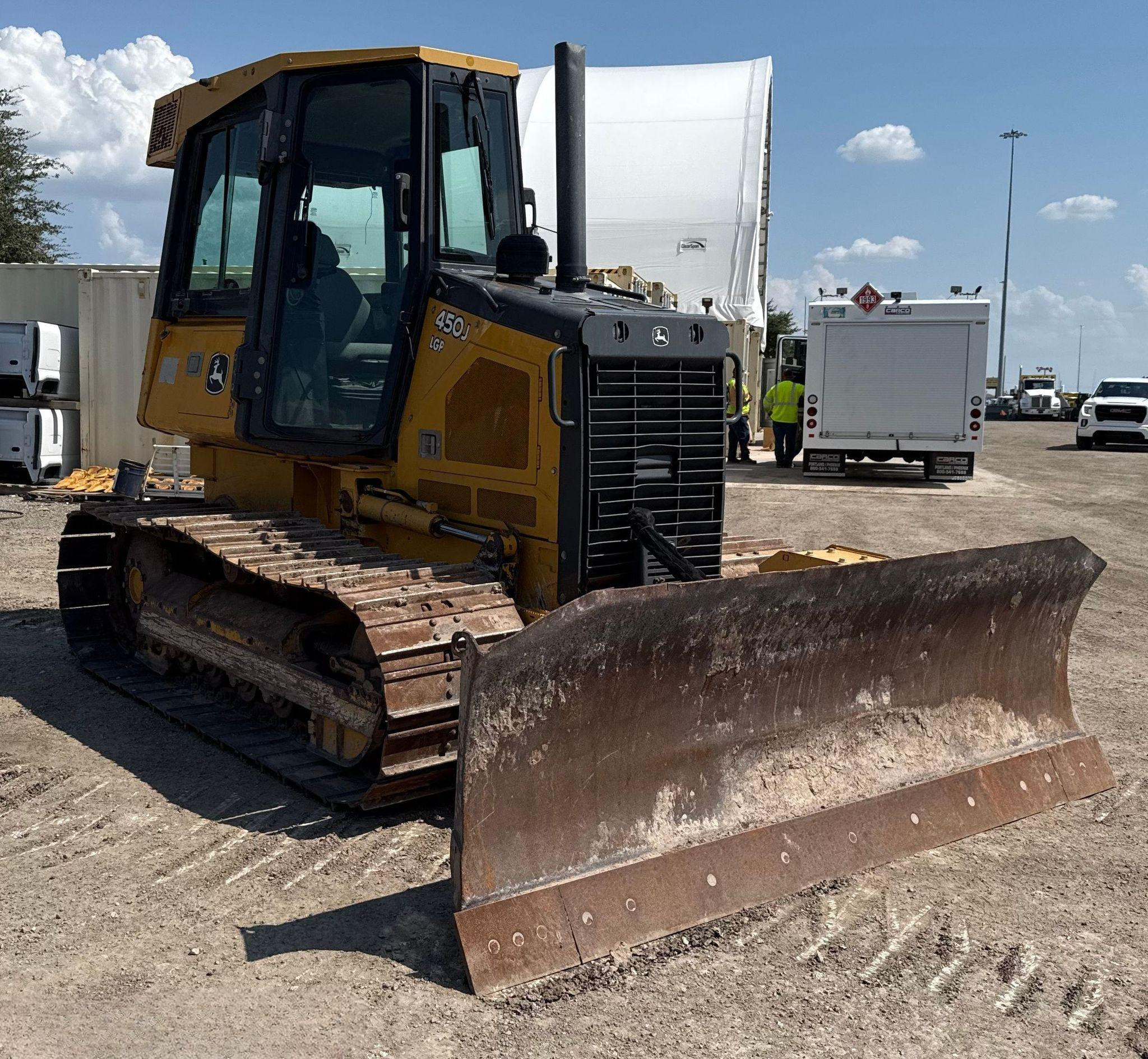 2016 John Deere 450J LGP Dozer